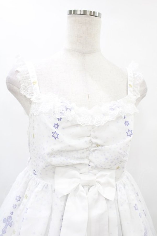 画像4: Angelic Pretty / Luminous Sanctuaryジャンパースカート Free シロ H-25-07-03-028-AP-OP-NS-ZH (4)