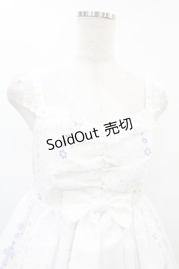 画像4: Angelic Pretty / Luminous Sanctuaryジャンパースカート Free シロ H-25-07-03-028-AP-OP-NS-ZH (4)