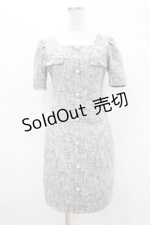 画像: An MILLE / ツイードパールミニワンピース Free ブラック H-25-07-03-033-EL-OP-NS-ZH