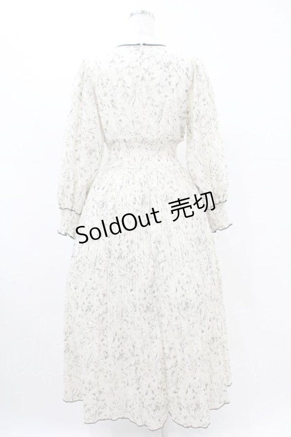 画像2: An MILLE / プリーツフラワーワンピース Free OW H-25-07-03-035-EL-OP-NS-ZH (2)