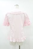 画像2: Angelic Pretty / ハートレース半袖ブラウス Free ピンク H-25-07-03-054-AP-BL-NS-ZH (2)