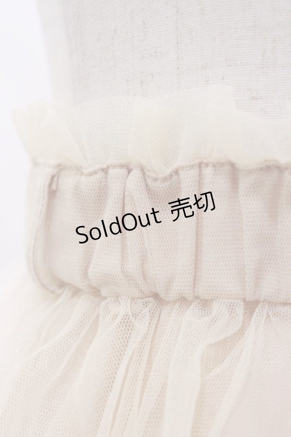 画像3: an another angelus / ベルト付きローズ総刺繍チュールスカート Free L/ORANGE H-25-07-03-1051-CA-SK-NS-ZH (3)