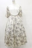 画像1: m petit by misako / AM*トワルドジュイワンピース LL オフ H-25-07-03-1058-LO-OP-NS-ZH (1)