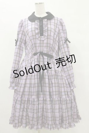 画像: LIEF / テディーベアワンピース M パープル H-25-07-03-1060-LO-OP-NS-ZH