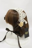 画像1: Innocent World / ロワールヘッドドレス  ショコラ H-25-07-03-1013-IW-AC-NS-ZH (1)