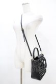 画像2: JILL by JILL STUART / パフィートート  ブラック H-25-07-03-009-0-BG-NS-ZH (2)