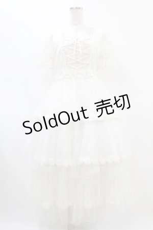 画像: mellfy memory / Fairy Dress up laceワンピース M オフ H-25-07-03-017-0-OP-NS-ZH