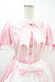 画像4: Angelic Pretty / リリカルバニーストライプダイナーワンピース Free ピンク H-25-07-03-020-AP-OP-NS-ZH (4)