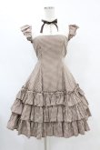 画像1: Victorian maiden / ドロシードールワンピース Free ブラウン H-25-07-03-023-CL-OP-NS-ZH (1)