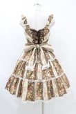 画像2: Angelic Pretty / Rosy Rose Princessジャンパースカート Free ブラウン H-25-07-03-025-AP-OP-NS-ZH (2)