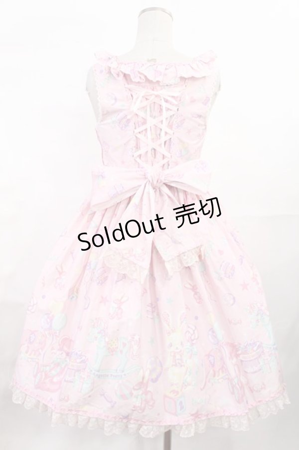 画像3: Angelic Pretty / TOY PARADEジャンパースカート Free ピンク H-25-07-04-1003-AP-OP-NS-ZH (3)