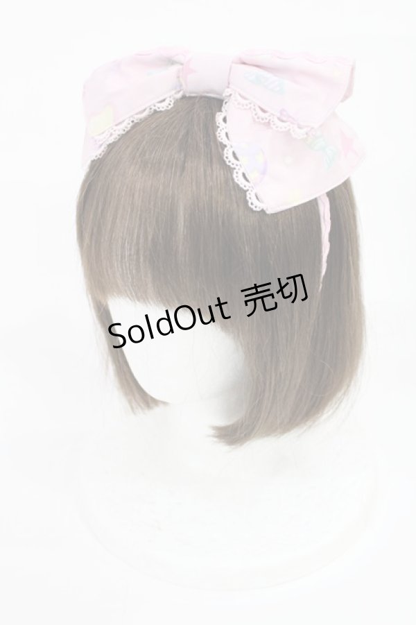 画像1: Angelic Pretty / TOY PARADEカチューシャ  ピンク H-25-07-04-1032-AP-AC-NS-ZH (1)