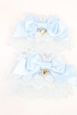 画像1: Angelic Pretty / Cute Ribbonお袖とめ  サックス H-25-07-04-1040-AP-AC-NS-ZH (1)