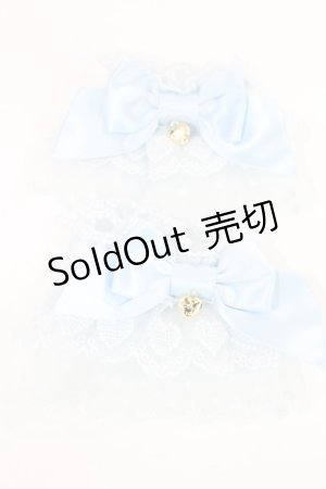 画像: Angelic Pretty / Cute Ribbonお袖とめ  サックス H-25-07-04-1040-AP-AC-NS-ZH
