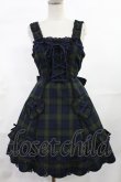 画像1: Angelic Pretty / ハートポケットジャンパースカート FREE ネイビー H-25-07-04-1006-AP-OP-YZ-ZH (1)
