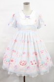 画像1: Angelic Pretty / ホイップShow Caseワンピース Free サックス H-25-07-04-1010-AP-OP-NS-ZH (1)