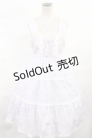 画像: BABY,THE STARS SHINE BRIGHT / からみ3段ティアードジャンパースカート Free ラベンダー H-25-07-04-1002-BA-OP-NS-ZH