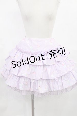 画像: Angelic Pretty / MilkyPlanetスカートセットのスカート Free ラベンダー H-25-07-04-1014-AP-SK-NS-ZH