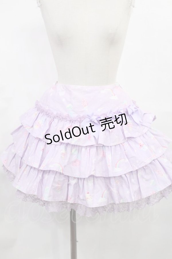 画像1: Angelic Pretty / MilkyPlanetスカートセットのスカート Free ラベンダー H-25-07-04-1014-AP-SK-NS-ZH (1)