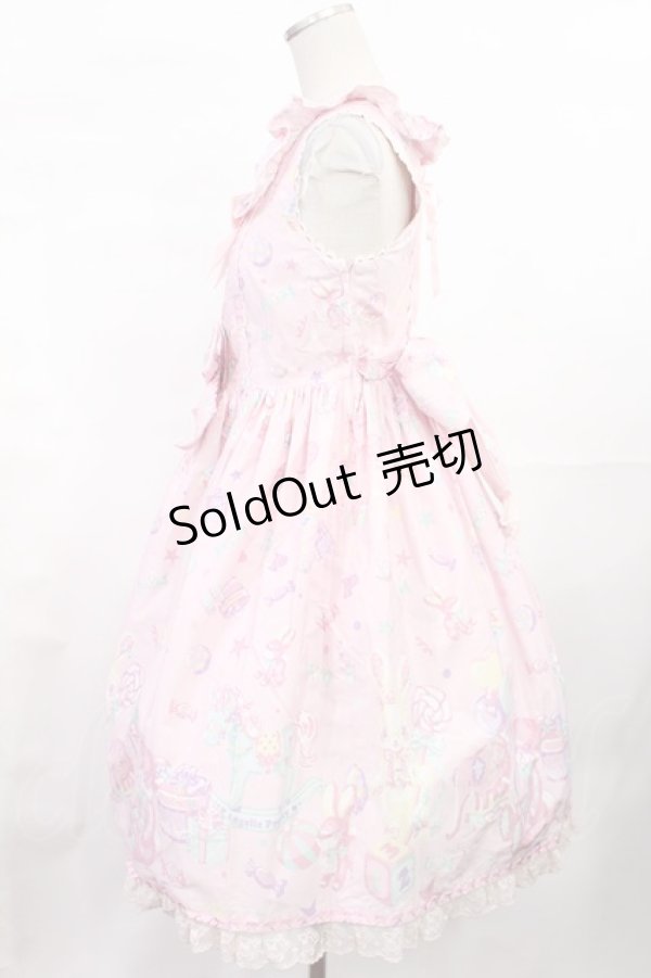 画像2: Angelic Pretty / TOY PARADEジャンパースカート Free ピンク H-25-07-04-1003-AP-OP-NS-ZH (2)
