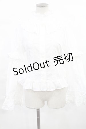 画像: BABY,THE STARS SHINE BRIGHT / フリルフリルブラウス Free オフ H-25-07-04-1022-BA-BL-NS-ZH