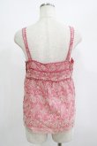 画像3: Jane Marple Dans Le Salon / ラメ刺繍キャミソール  ピンク H-25-07-04-057-JM-TO-KB-ZH (3)