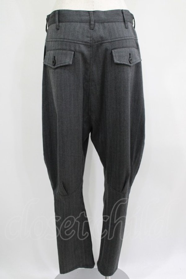 画像3: BPN FOR MEN / ヘリンボーンジョッパーズパンツ  グレー H-25-07-04-023-GO-PA-KB-ZH (3)