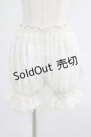 画像: alice auaa / ネットプリントドロワーズ 3（約9号） ホワイト H-25-07-05-030-AA-PA-KB-ZH