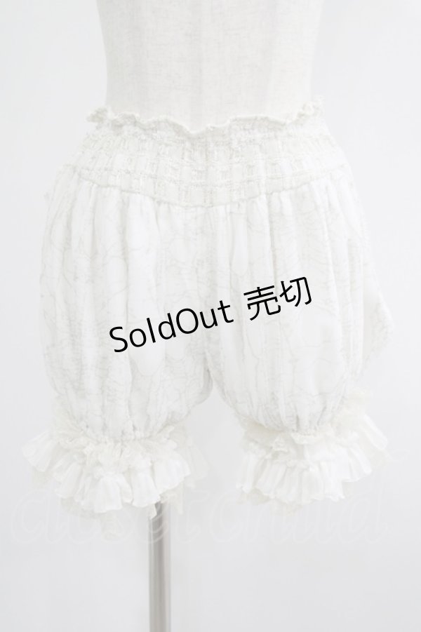 画像1: alice auaa / ネットプリントドロワーズ 3（約9号） ホワイト H-25-07-05-030-AA-PA-KB-ZH (1)