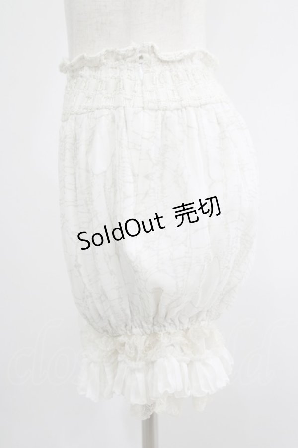 画像2: alice auaa / ネットプリントドロワーズ 3（約9号） ホワイト H-25-07-05-030-AA-PA-KB-ZH (2)