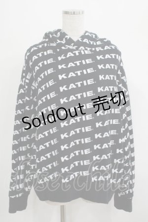 画像: Katie / KATIE LOGO FAB BIG HOODIE FREE ブラック H-25-07-05-045-LO-TO-KB-ZH