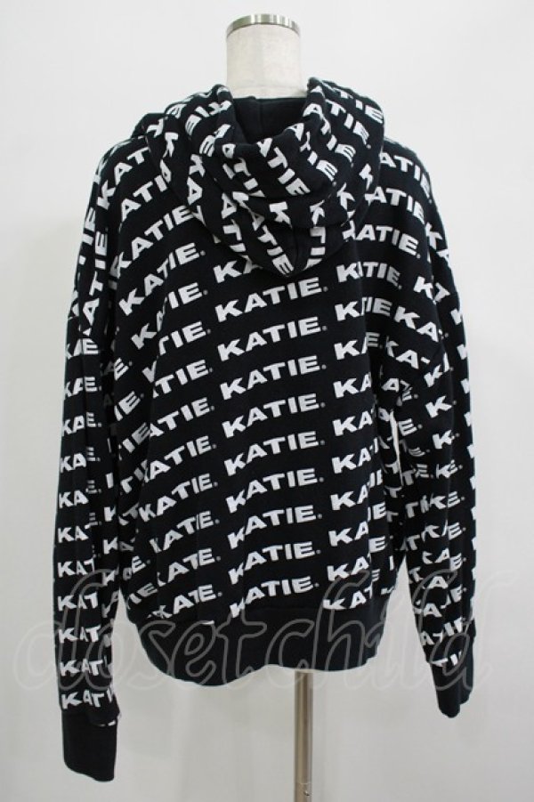 画像3: Katie / KATIE LOGO FAB BIG HOODIE FREE ブラック H-25-07-05-045-LO-TO-KB-ZH (3)