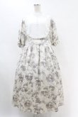 画像1: m petit by misako / トワルドジュイワンピース 4L オフ H-25-07-05-1034-LO-OP-NS-ZH (1)