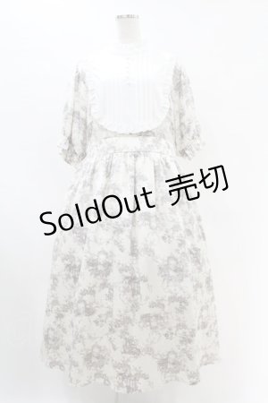 画像: m petit by misako / トワルドジュイワンピース 4L オフ H-25-07-05-1034-LO-OP-NS-ZH