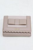 画像1: m petit by misako / AMスカラップ3折財布  ピンク H-25-07-05-1007-LO-ZA-NS-ZH (1)