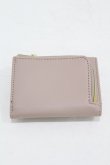 画像2: m petit by misako / AMスカラップ3折財布  ピンク H-25-07-05-1007-LO-ZA-NS-ZH (2)