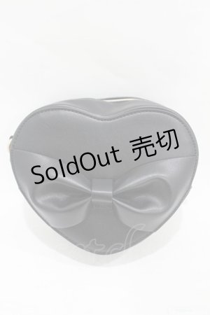 画像: m petit by misako / AMハートリボンSLD  ブラック H-25-07-05-1014-LO-BG-NS-ZH