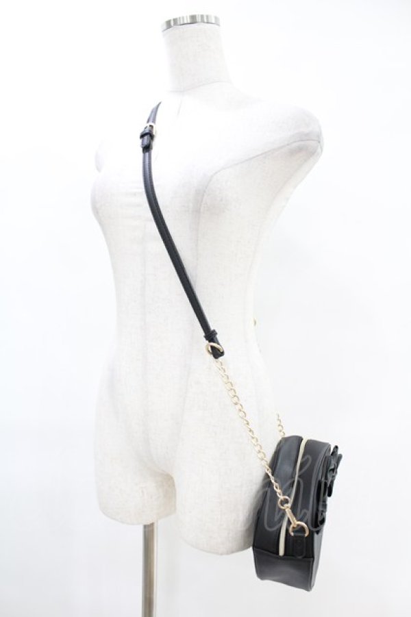 画像2: m petit by misako / サンリオキャラクターズコラボ クロミ ショルダーバッグ  ブラック H-25-07-05-1020-LO-BG-NS-ZH (2)