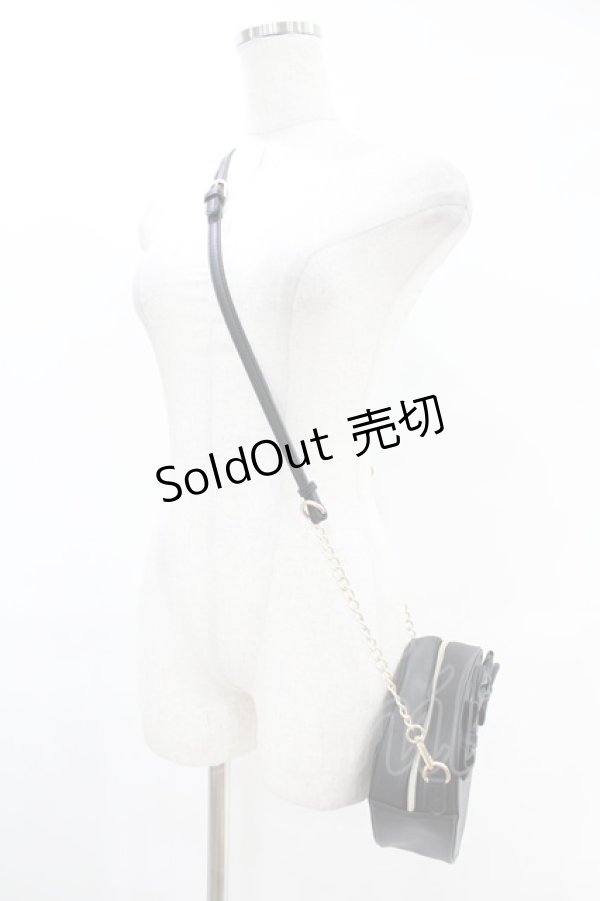 画像2: m petit by misako / サンリオキャラクターズコラボ クロミ ショルダーバッグ  ブラック H-25-07-05-1020-LO-BG-NS-ZH (2)