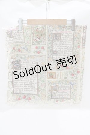 画像: Jane Marple / Strawberry booksスカーフ  アイボリー H-25-07-05-061-JM-ZA-KB-ZH