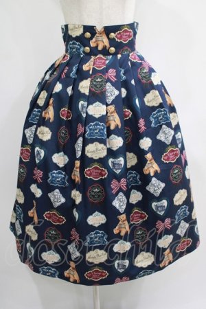 画像: Melody BasKet / Bear labelスカート M ネイビー H-25-07-05-007-LO-SK-KB-ZH
