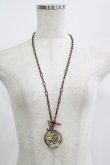 画像2: Q-pot. / ALICE-Melty Pocket Watch Necklace  ブロンズ H-25-07-05-074-QP-AC-KB-ZH (2)