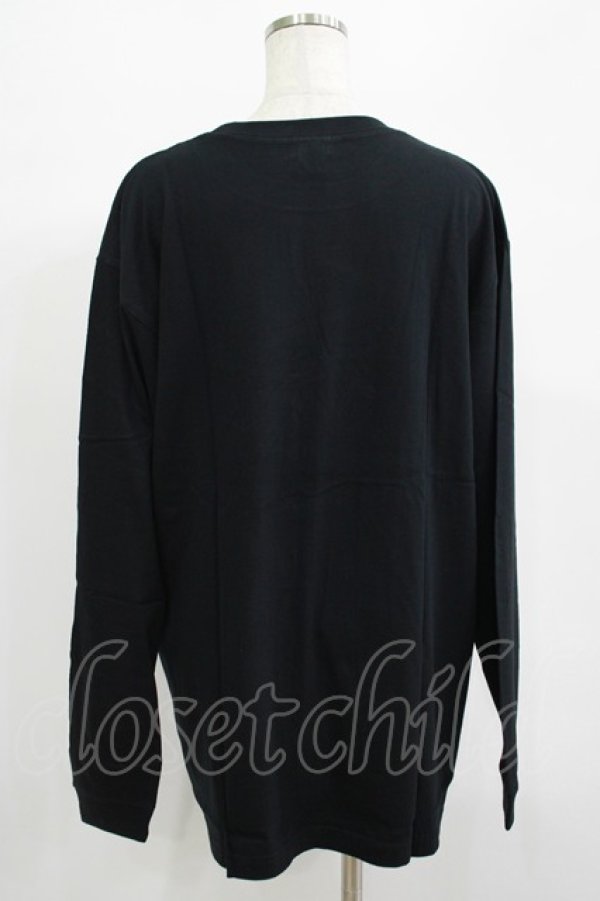 画像3: QOOZA / QOOZA×zumi Costal Long Sleeve Tee  黒 H-25-07-06-030-PU-TO-KB-ZH (3)