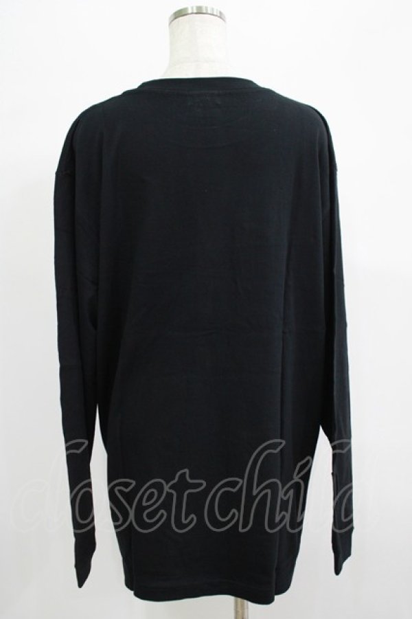 画像3: QOOZA / QOOZA×zumi Costal Long Sleeve Tee  黒 H-25-07-06-031-PU-TO-KB-ZH (3)