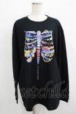 画像1: QOOZA / QOOZA×zumi Costal Long Sleeve Tee  黒 H-25-07-06-033-PU-TO-KB-ZH (1)