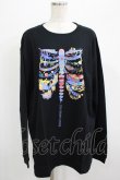 画像1: QOOZA / QOOZA×zumi Costal Long Sleeve Tee  黒 H-25-07-06-035-PU-TO-KB-ZH (1)