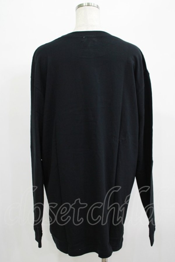 画像3: QOOZA / QOOZA×zumi Costal Long Sleeve Tee  黒 H-25-07-06-035-PU-TO-KB-ZH (3)