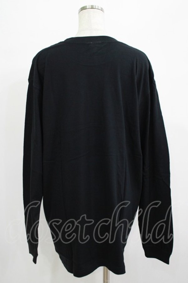 画像3: QOOZA / QOOZA×zumi Costal Long Sleeve Tee  黒 H-25-07-06-036-PU-TO-KB-ZH (3)