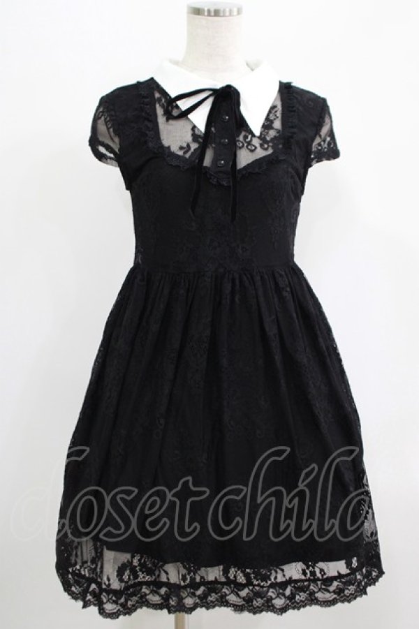 画像1: KILL STAR / DREADFUL BABYDOLL DRESS XS ブラック H-25-07-06-004-SL-OP-KB-ZH (1)