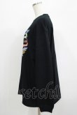 画像2: QOOZA / QOOZA×zumi Costal Long Sleeve Tee  黒 H-25-07-06-037-PU-TO-KB-ZH (2)